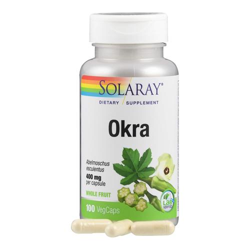 Okra 400 mg Solaray 100 St Supplementa bei onfy.de kaufen 17254466