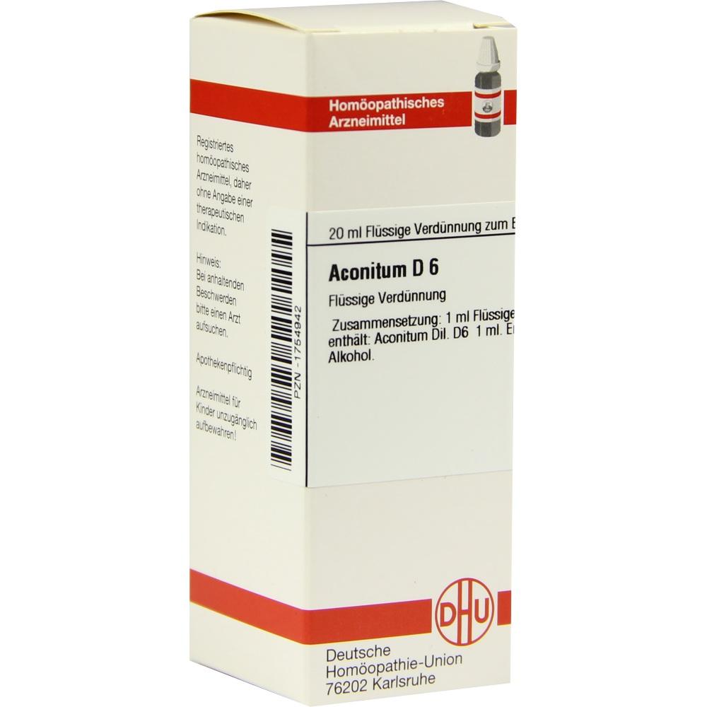 Aconitum D 6 null
