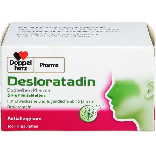 Desloratadin Doppelherzpharma 5 mg 100 St Queisser Pharma bei onfy.de kaufen 18761811