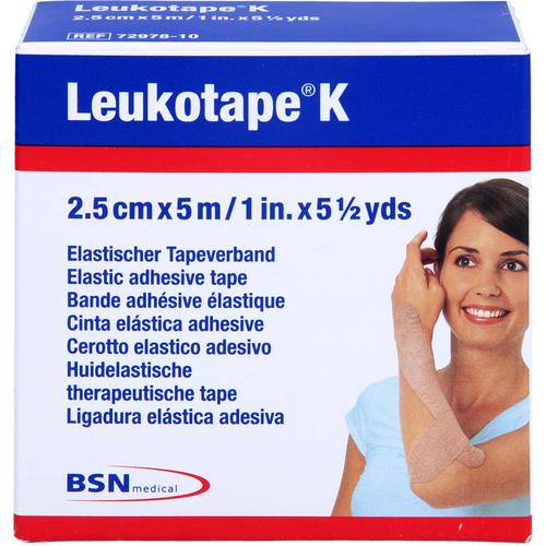Leukotape K 2.5 cm Hautfarben 1 St 1001 Artikel Medical bei onfy.de kaufen 12655479
