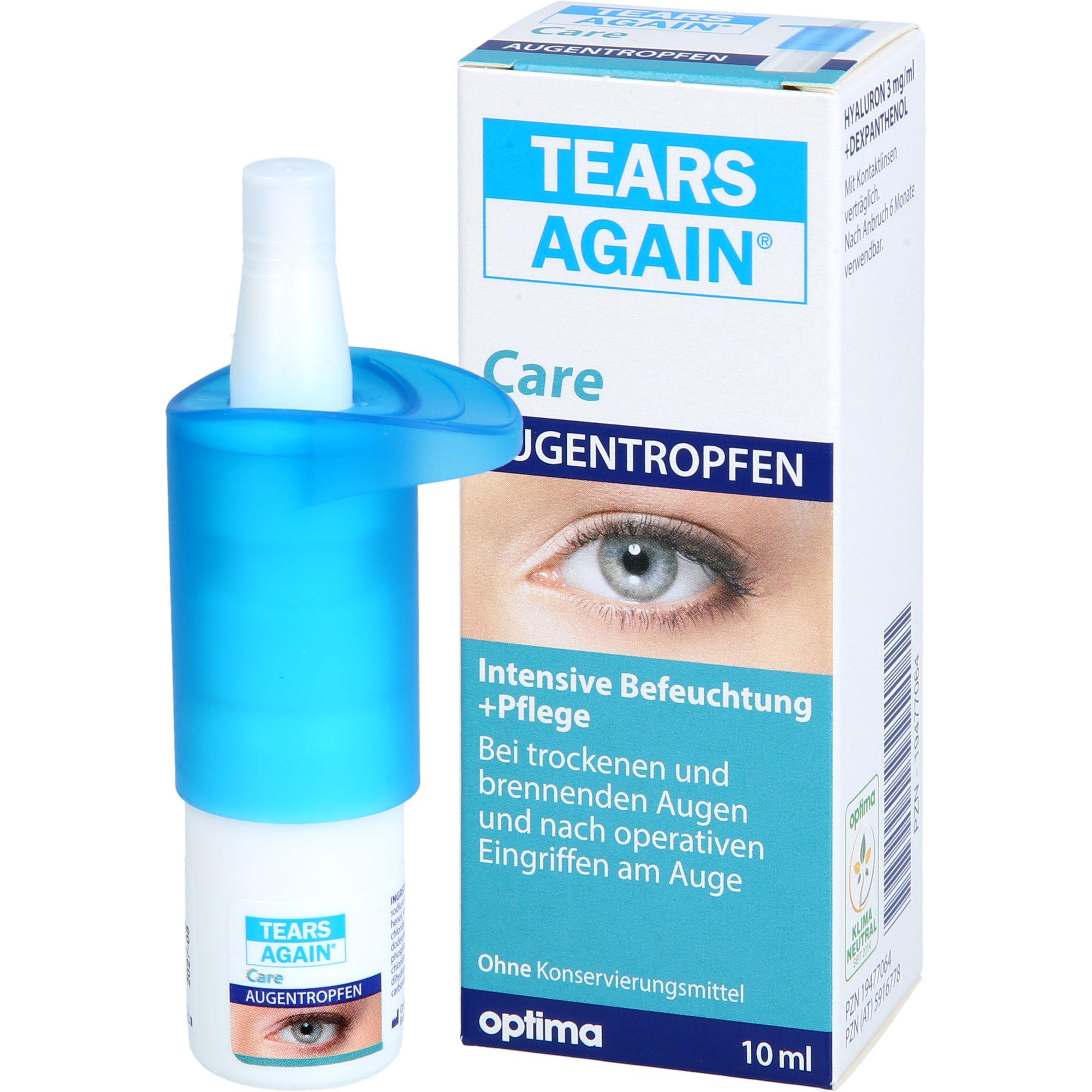 Tears Again Care Augentropfen 10 ml OPTIMA Pharmazeutische bei onfy.de kaufen 19477064