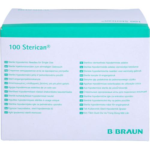 Sterican 27G 40 Mm Einmalkanüle 100 St B. Braun Melsungen bei onfy.de kaufen 18746355