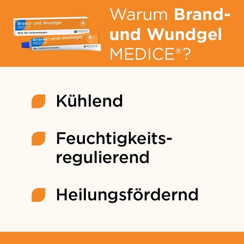 Brand und Wundgel bei Verbrennungen & Insektenstichen  50 g MEDICE Arzneimittel Pütter bei onfy.de kaufen 03839631