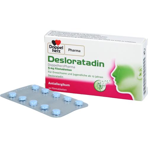 Desloratadin Doppelherzpharma 5 mg 20 St Queisser Pharma bei onfy.de kaufen 18677200