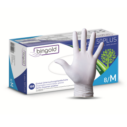 Bingold Latex 50Plus M 100 St BINGOLD bei onfy.de kaufen 13541973