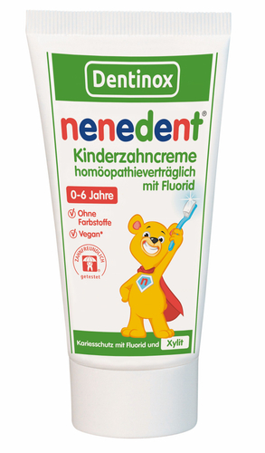 Nenedent Kinderzahncre. Homöopathievertr.m.fluorid