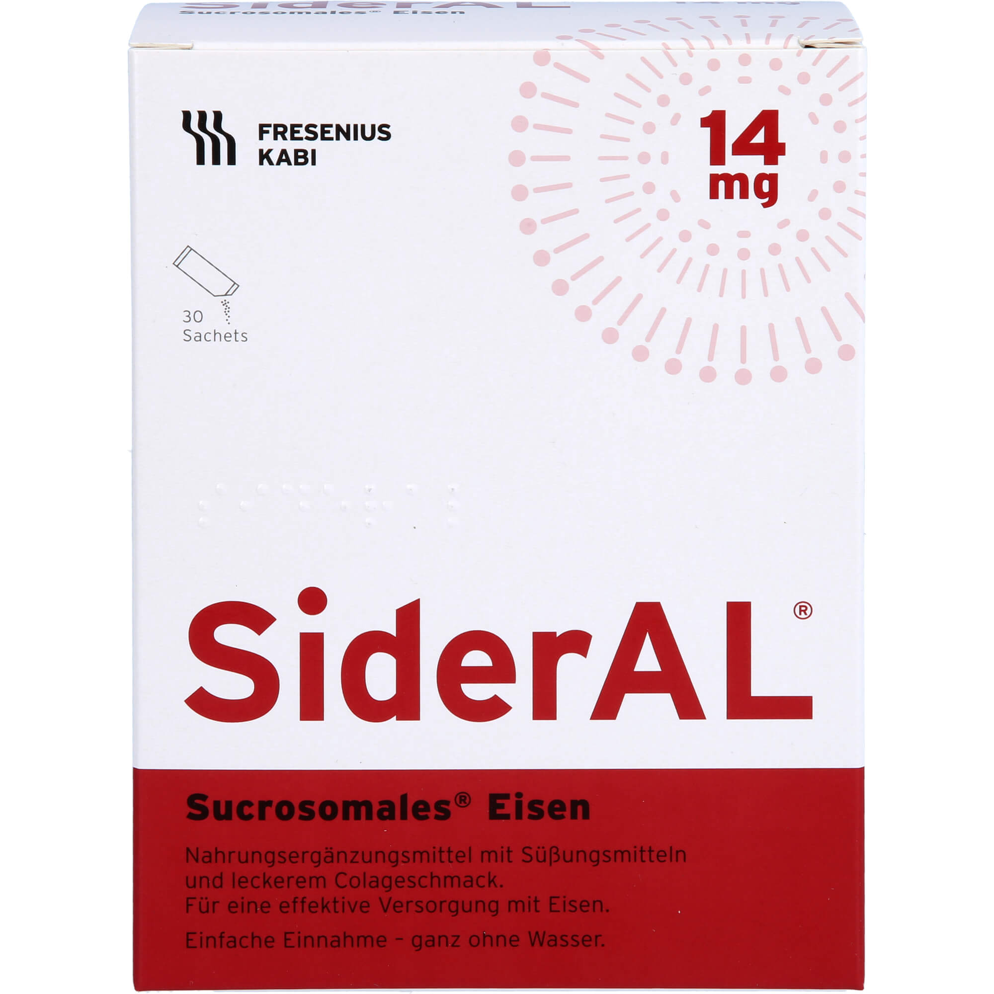 Sideral Eisen 14mg Cola Sachets null