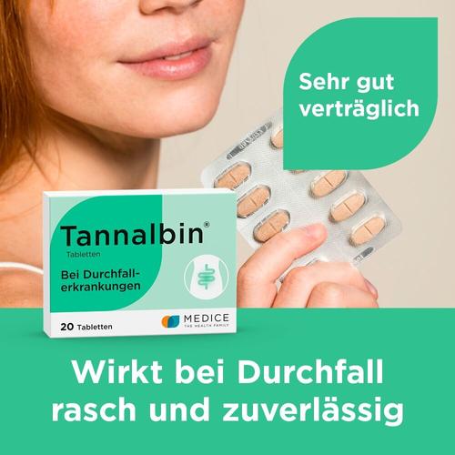 Tannalbin bei Durchfallerkrankungen 20 St MEDICE Arzneimittel Pütter bei onfy.de kaufen 01003940