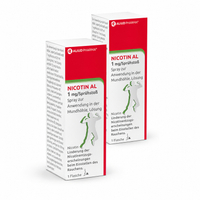 2x Nicotin AL 1mg Spray 1 St 2000000000268