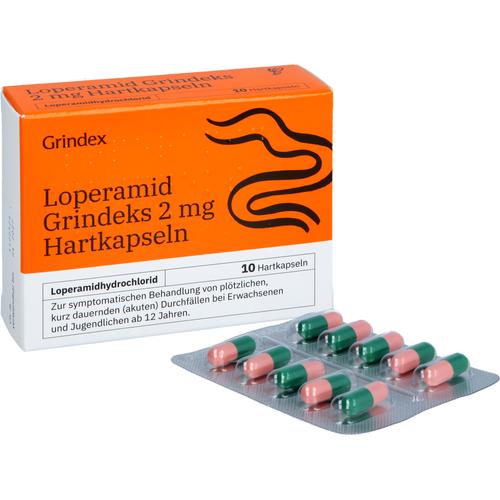Loperamid Grindeks 2 mg Hartkapseln 10 St Grindeks Kalceks Deutschland bei onfy.de kaufen 19300236