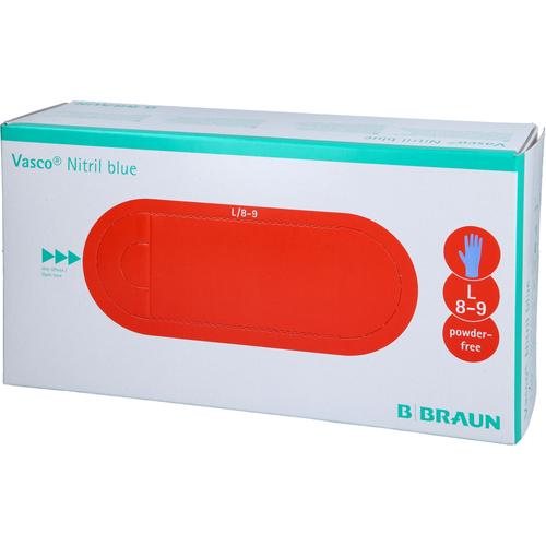 Vasco Nitril Blue Untersuchungshandschuhe Gr. L 150 St B. Braun Melsungen bei onfy.de kaufen 08928279