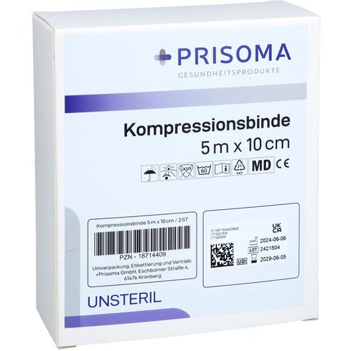 Kompressionsbinde Prisoma 5.0mx10.0cm 2 St + Prisoma bei onfy.de kaufen 18714409