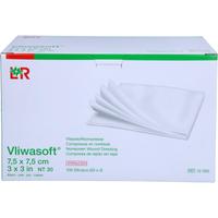 Vliwasoft Vlieskompressen Steril 7.5x7.5 cm 6L. null