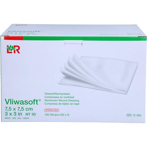 Vliwasoft Vlieskompressen 7.5x7.5 cm Steril 6L. 50x2 St Docpharm bei onfy.de kaufen 18364375