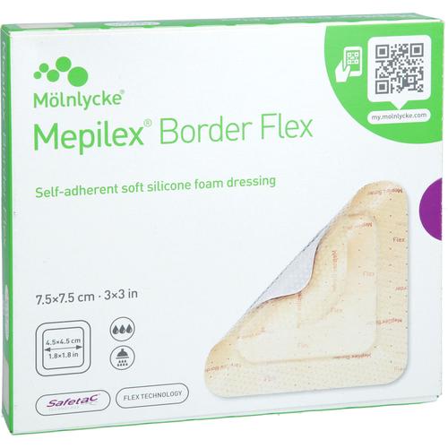 Mepilex Border Flex Schaumverb.7.5x7.5 cm Haft. 5 St BWB Medical bei onfy.de kaufen 19900108