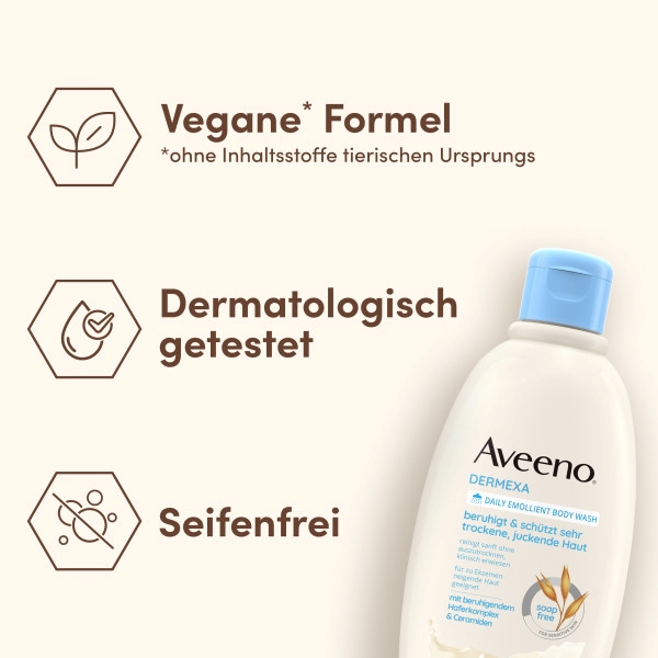 Aveeno Dermexa Emollientien Duschcreme 300 ml Kenvue Germany GmbH (OTC) bei onfy.de kaufen 19342944