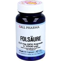 Folsäure 2.5mg Gph Kapseln
