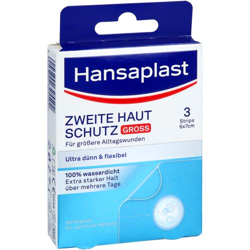 Hansaplast Zweite Haut Schutz Pflaster Groß 3 St Beiersdorf bei onfy.de kaufen 18411063