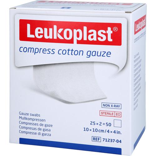 Leukoplast Compress Cotton Gauze Ste 10x10 8F 25x2 St BSN medical bei onfy.de kaufen 17207917