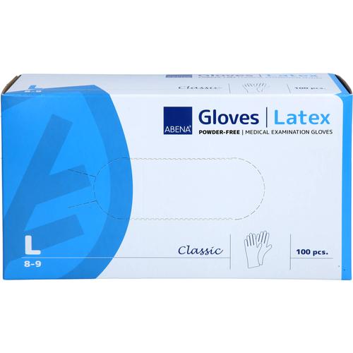 Latex-Handschuhe Classic Natur Puderfrei L 100 St ABENA bei onfy.de kaufen 10414441