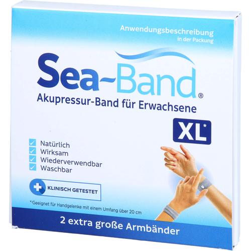 Sea-Band Akupressur-Band für Erwachsene Xl Grau 2 St EB Vertriebs bei onfy.de kaufen 19337127