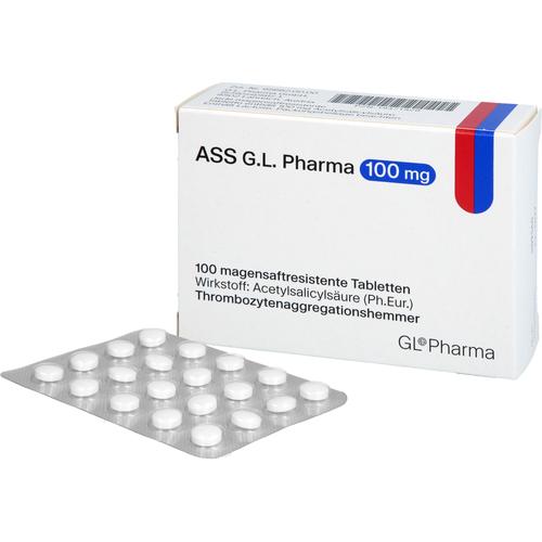 Ass G.l. Pharma 100 mg Magensaftresistent Tab. 100 St G.L. Pharma bei onfy.de kaufen 19471529