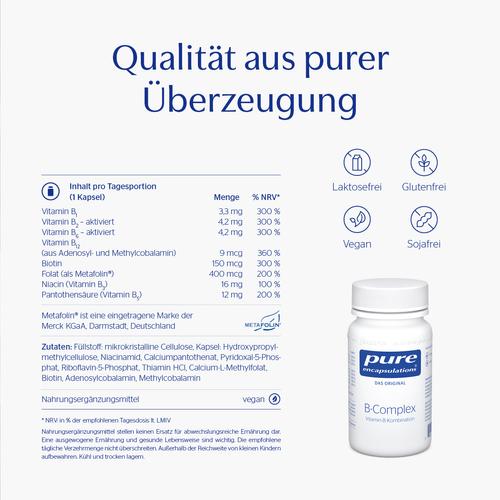 Pure Encapsulations B-Complex 30 St pro medico bei onfy.de kaufen 19433026