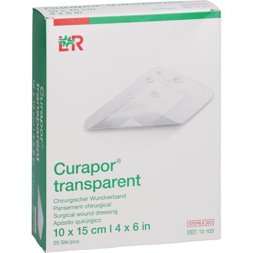 Curapor Wundverband Steril Transparent 10x15 cm 25 St EurimPharm Arzneimittel bei onfy.de kaufen 19521397