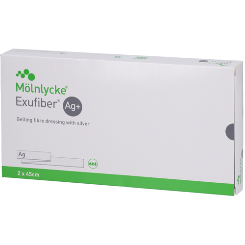 Exufiber 2x45cm Ag+ Gelbild.faserverb.m.silber 5 St ApoHomeCare bei onfy.de kaufen 20354332