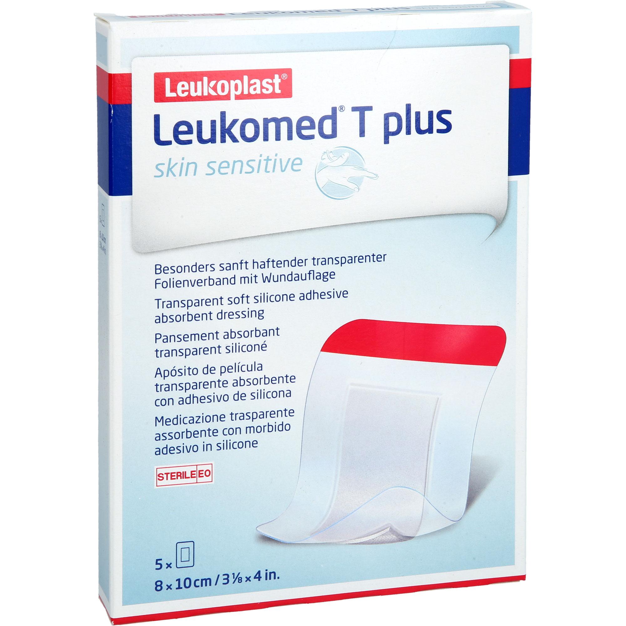 Leukomed T Plus Skin Sensitive Steril 8x10 cm 5 St 1001 Artikel Medical bei onfy.de kaufen 18730118