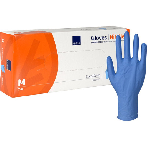 Nitril-Handschuhe X-Lang Puderfrei Medium 100 St ABENA bei onfy.de kaufen 04650858