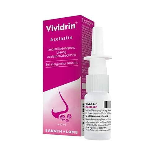 Vividrin Azelastin 1 mg/ml Nasenspray Lösung 10 ml Dr. Gerhard Mann bei onfy.de kaufen 12910552