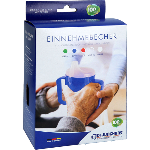 Einnehmebecher M.griff+2Deckel 4+12Mm Grün 1 St Dr. Junghans Medical bei onfy.de kaufen 01687683