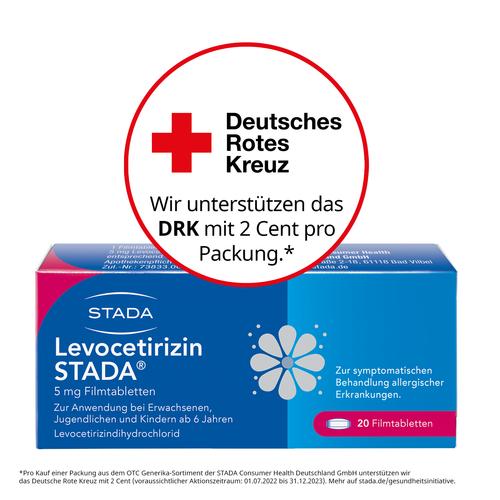 Levocetirizin Stada 5 mg Filmtabletten 20 St STADA Consumer Health Deutschland bei onfy.de kaufen 15745622