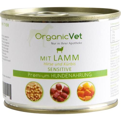 Dosennahrung Hund Sensitive Lamm 200 g organicVet bei onfy.de kaufen 05741008