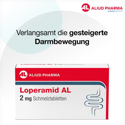 Loperamid Al 2 mg Schmelztabletten 12 St ALIUD Pharma bei onfy.de kaufen 15610187