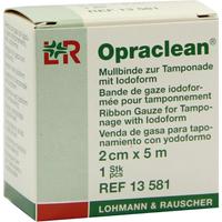 Opraclean Mullbinde Z.tamponade M.jodoform 2cmx5M