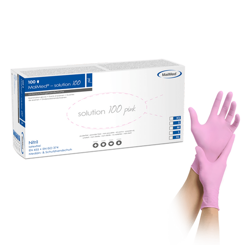 Maimed Solution 100 Pink Gr. S Latexfrei Pf 100 St MaiMed bei onfy.de kaufen 13359145