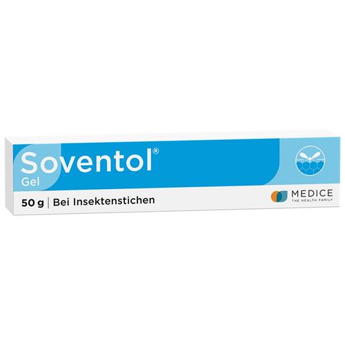 Soventol Gel bei Insektenstichen & Juckreiz auf der Haut 50 g MEDICE Arzneimittel Pütter bei onfy.de kaufen 00949649