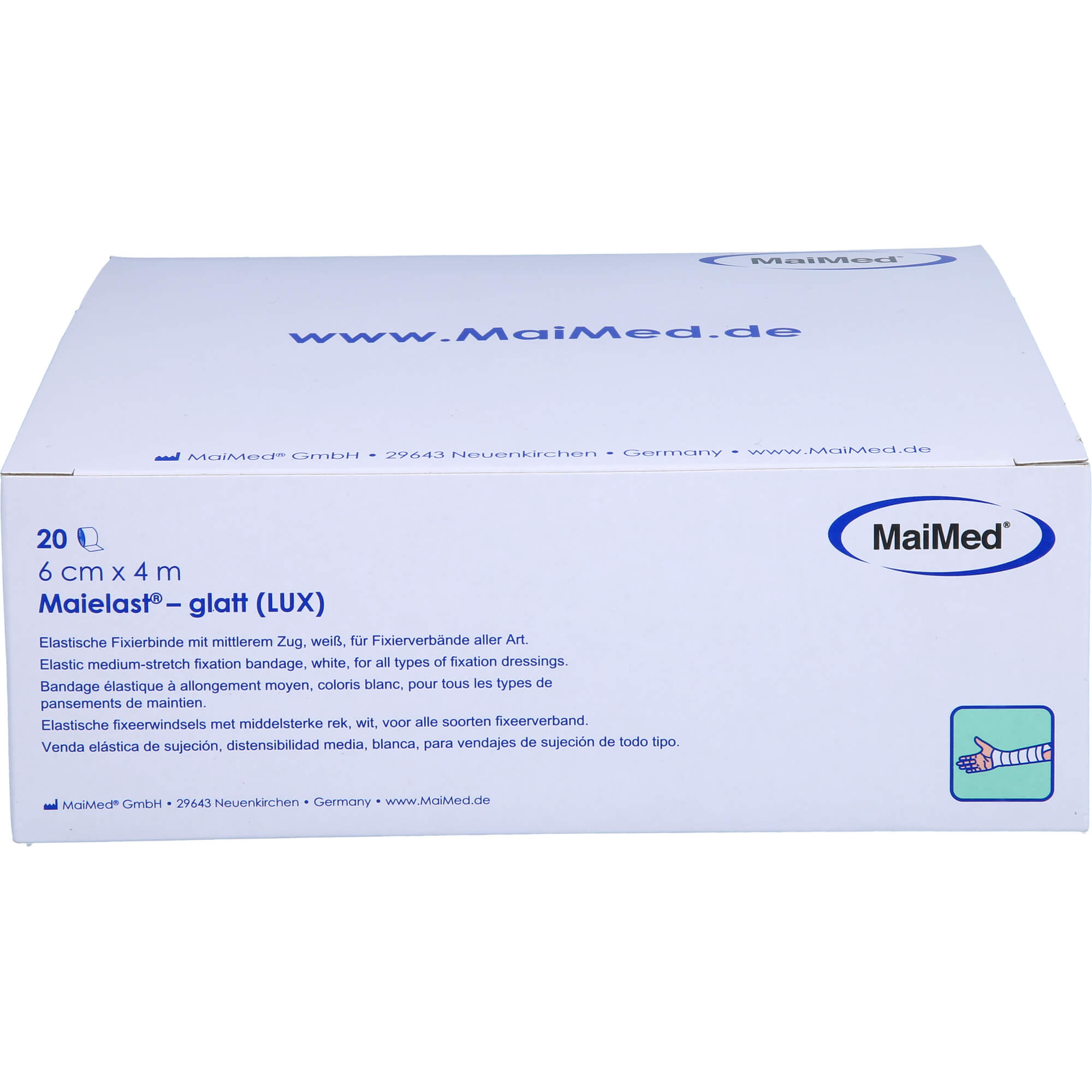 Elastische Fixierbinde 6cm x 4M null