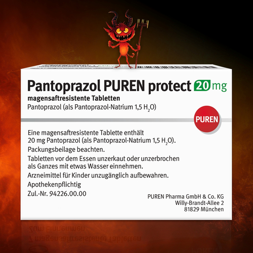 Pantoprazol Puren Protect 20 mg Magensaftr.tabl. 14 St PUREN Pharma bei onfy.de kaufen 11357343