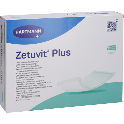 Zetuvit Plus Extrastarke Saugkompr.steril 20x25 cm 10 St Param bei onfy.de kaufen 20025686