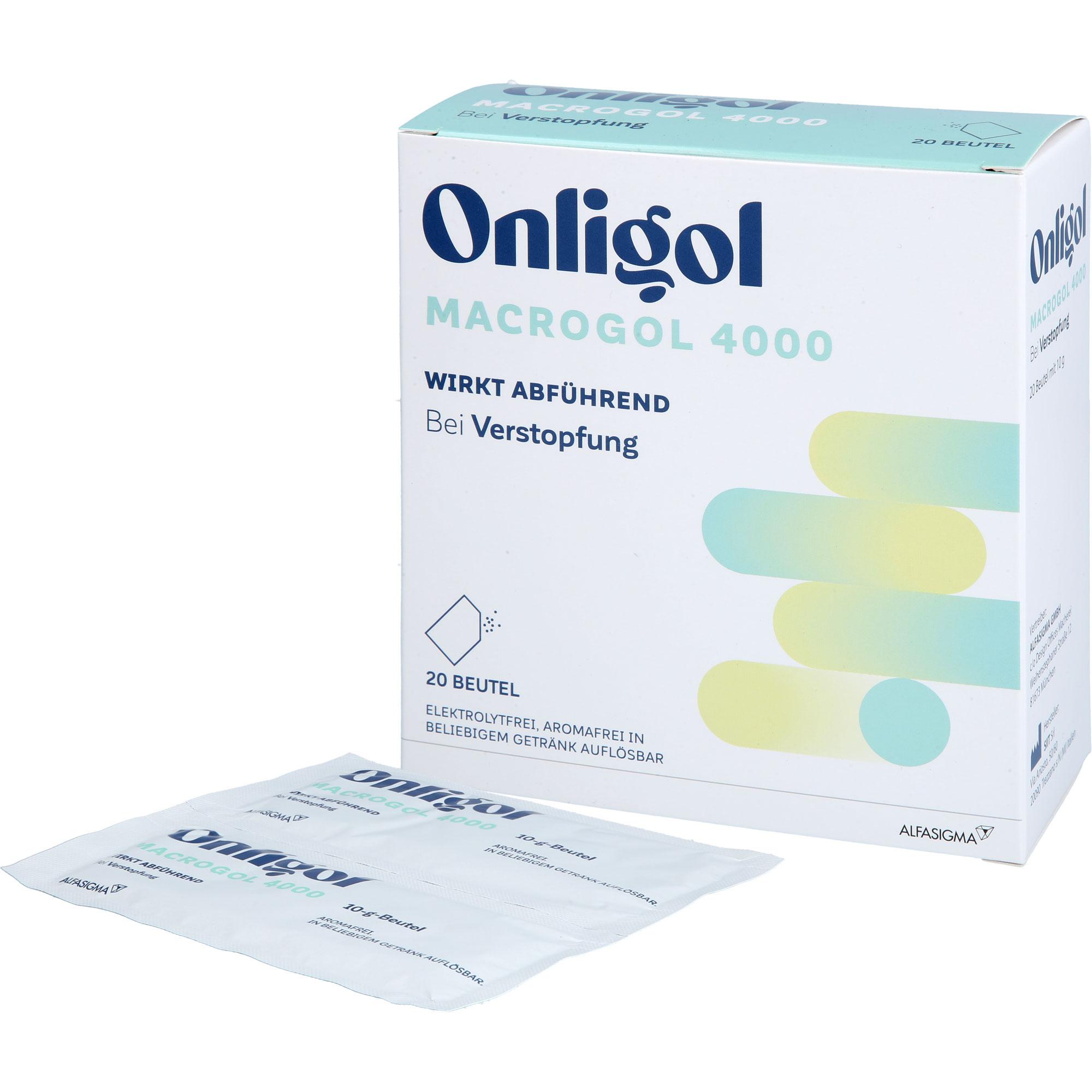 Onligol Macrogol 4000 Plv.z.herst.e.lsg. Sachet 20x10 g Alfasigma bei onfy.de kaufen 19388320