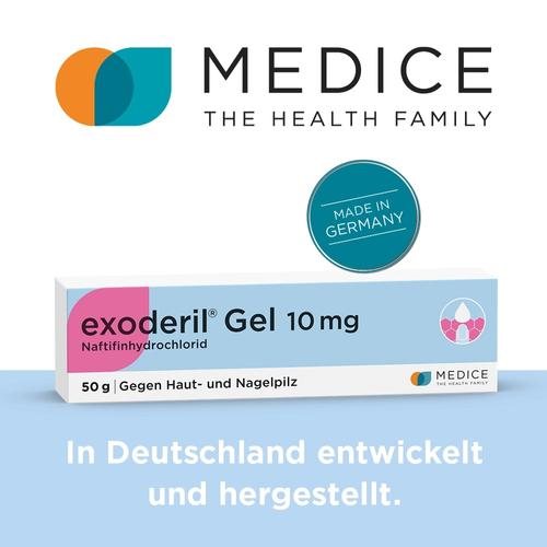 Exoderil Gel die Rettung bei Fuß- & Nagelpilz 50 g MEDICE Arzneimittel Pütter bei onfy.de kaufen 03043895