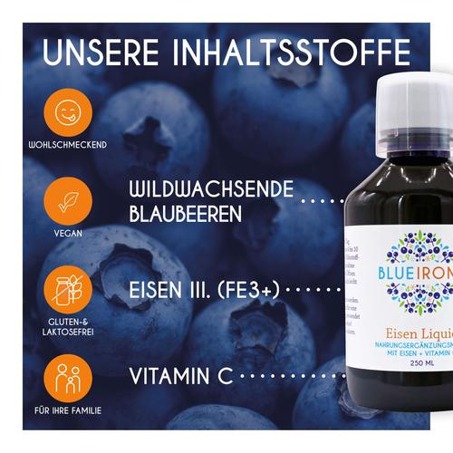 Blueiron Eisen Liquid 250 ml Hager Pharma bei onfy.de kaufen 19834305