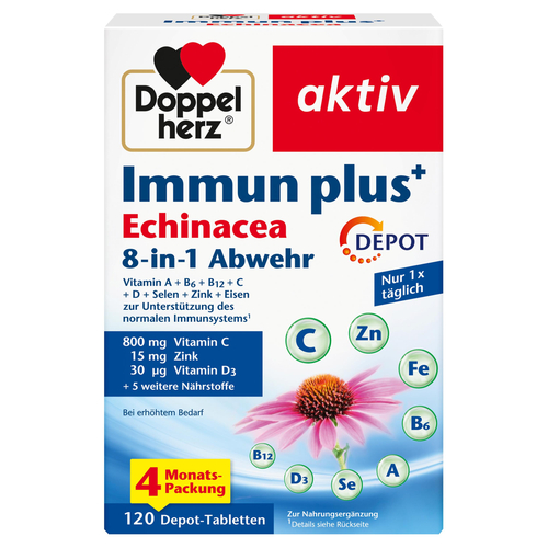 Doppelherz Immun Plus Echinacea 120 St Queisser Pharma bei onfy.de kaufen 16708379