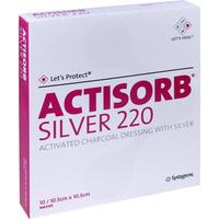 Actisorb 220 Silver 10.5x10.5cm Steril null