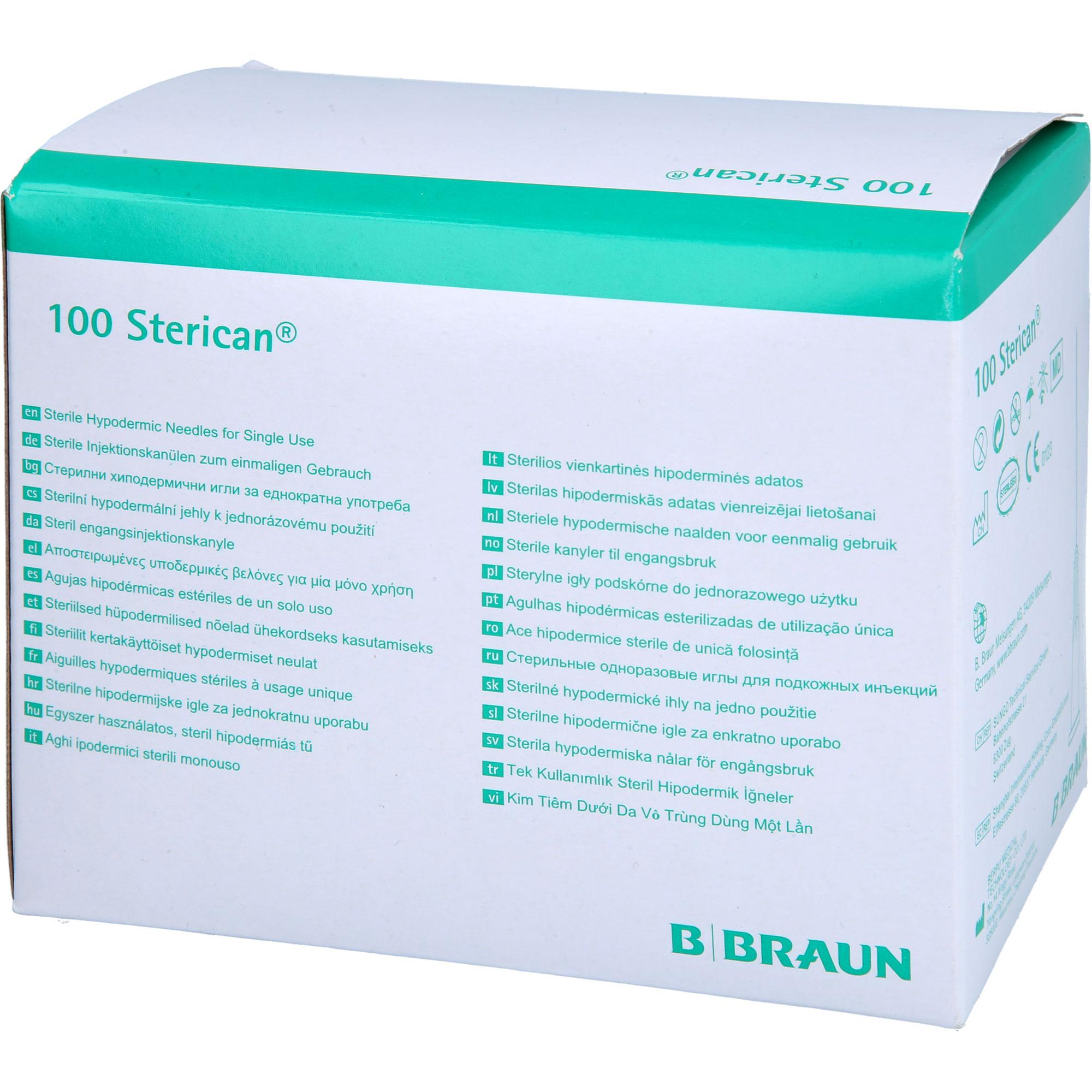 Sterican 27G 12 Mm Einmalkanüle 100 St B. Braun Melsungen bei onfy.de kaufen 18746326