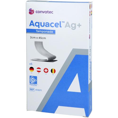 Aquacel Ag+ 2x45 cm Tamponaden 5 St adequapharm bei onfy.de kaufen 19801168