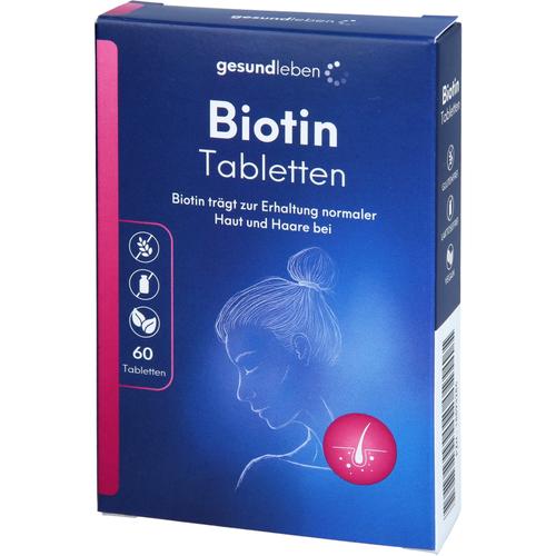 Gesundleben Biotin 2.5 mg Tabletten 60 St Alliance Healthcare Deutschland bei onfy.de kaufen 18893286